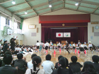 １年生を迎える集会１