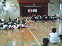 １年生を迎える集会２